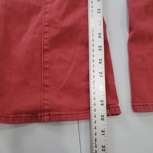 Free People We The Free Penny Pants Womens 28 Red Flare Boot Stretch - Picture 7 of 10